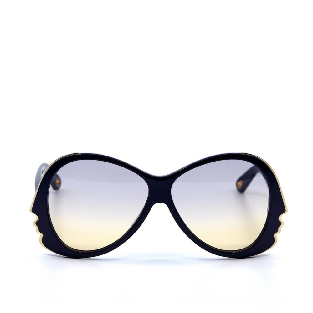 Navy Blue Chole Royal Blue Sunglasses - Picture 6 of 8